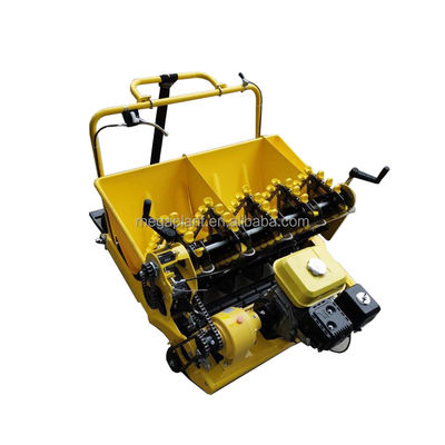 품질  Farm high efficiency hand planter for diesel engine garlic/gasoline engine garlic seeder machine 공장